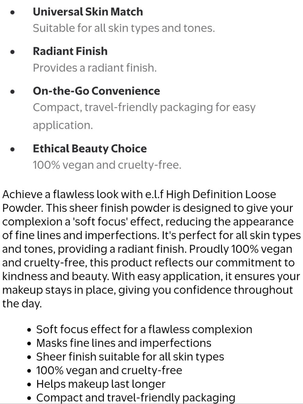 HD Powder - Translucent White Setting Powder - Picture 6 of 7